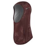 NIKE Pro Printed Hijab Alt Pkg Burgundy Crush/Mahogany Mink Xs/S
