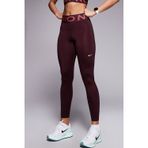 Nike Pro Sculpt Dri Fit High Rise Full Length Leggings Kadın Yüksek Bel Antrenman Tayt Bordo