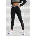 Nike Pro Tigh Fit Full Length Leggings Toparlayıcı Tam Boy Siyah Tayt - XS