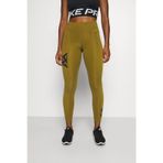Nike Pro Tight Fit 7/8 Graphic Leggings Toparlayıcı Yeşil Tayt