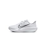 Nike Quest 6 Erkek Koşu Ayakkabısı, Beyaz Siyah Saf Platin, 10 US