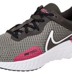 Nike React Miler 3 erkek spor ayakkabısı, Medium Kül Beyaz Hiper Pembe Siyah, 45 EU