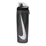Nike Refuel Bottle Locking Lid Siyah Beyaz 700 ml Matara