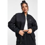 Nike Reversible Synthetic Fill Versity Loose Fit Bomber Jacket Kadın Çift Taraflı Bol Kesim Ceket Siyah