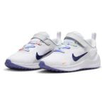 Nike Revolution 7nn Çocuk Beyaz Lastik Bagcık ve Cırtlı Yürüyüş Ayakkabısı FN4989-100