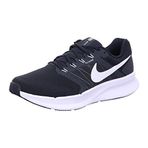 Nike Run Swift 3 erkek spor ayakkabısı, Siyah Beyaz Dk Duman Grisi, 40 EU