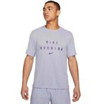 Nike Running Dri-Fit Run Division Reflect Reflektörlü Mor Tişört
