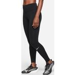 Nike Running Fast Dri Fit Leggings Lux Buhar Bariyer Cepli Şekillendirici Toparlayıcı Spor Tayt Siyah