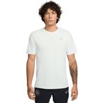 Nike Running Shirt Dri-Fıt Trail Solar Chase Erkek Antrenman Koşu Tişört Beyaz