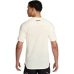 Nike Running Shirt Dri-Fıt Trail Solar Chase Erkek Antrenman Koşu Tişört Krem