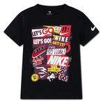 Nike Rwb Collage Tee Erkek Çocuk Tişört 9Q1451 9Q1451-023, 023, 12-13 Yaş