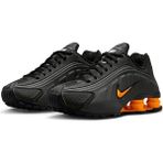 Nike Shox R4 Older Kids Anthracite Çocuk Spor Ayakkabı | IO1911-060 | CW2626 - Siyah