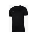 Nike Siyah Erkek T-Shirt M Nk Df Park VII Jsy SS Nefes Alabilir Kumaş ile Rahat Kesim