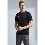 Nike Siyah Training Erkek Spor Tişört - Ter Tutmayan Antrenman Üstü