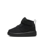 Nike Siyah Unisex Bebek Yürüyüş Ayakkabısı CW5869-001-COURT BOROUGH MID 2 (TDV
