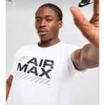 Nike Sportswear Air Max Graphic Short-Sleeve Beyaz Erkek T-Shirt HF6597-100 - XL