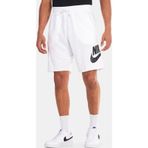 Nike Sportswear Alumni Cotton Swoosh Shorts White Baskılı Erkek Şort Beyaz