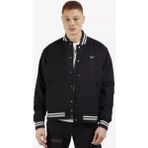 Nike Sportswear Authentics Varsity Mens Wool Jacket Black/white Erkek Siyah Yün Ceket DQ5010-010