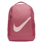 NIKE SPORTSWEAR BRASILIA SIRT ÇANTASI BA6029-622 Boyut 15x30x40cm 18L Pembe, pinguin gri, 16″ H x 12″ W x 6″ D