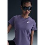 Nike Sportswear Club Essentials Womens T-Shirt Kadın Tişört Mor