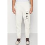 Nike Sportswear Club Fleece Stack Logo Pant Erkek Eşofman Altı Kırık Beyaz