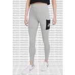 Nike Sportswear Club High-Rise Leggings 2 Cepli Yüksek Belli Pamuklu Gri Tayt