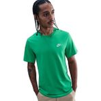 Nike Sportswear Club Tee Pamuklu Erkek Tişört - Açık Yeşil