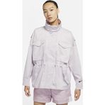 Nike Sportswear Collection Essentials M65 Full Zip Büyük Beden Kadın Ceket Lila