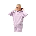 Nike Sportswear Collection Essentials Oversized Hoodie Büyük Beden Kapüşonlu Kadın Mor Sweatshirt
