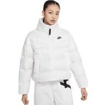Nike Sportswear Down Fill Therma Fit City Series Full Zip Kadın Bol Kesim Kaz Tüyü Spor Ceket Beyaz