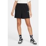 Nike Sportswear Essential Loose Fit Jersey Shorts Bol Kesim Ağır Modal Kadın Şort Siyah