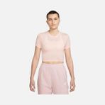 Nike Sportswear Essential Slim Crop-Top Pembe Kadın Tişört
