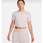 Nike Sportswear Essential Slim Cropped Pembe Kadın T-Shirt
