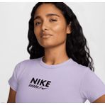 Nike Sportswear Gel Cropped Short-Sleeve Lila Kadın T-Shirt