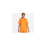 Nike Sportswear Graphic Loose Fit Short-Sleeve Kadın T-Shirt (Bol Kalıp) FN7722-885 - XS - Turuncu