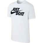 Nike Sportswear JDI Erkek Tişört Beyaz Renkli Şık Tasarım ve Nefes Alabilir Kumaş Özellikleri - XL