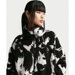 Nike Sportswear Oversized High-Pile Fleece Top Kadın Siyah Ceket - IF0344-010