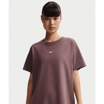 Nike Sportswear Oversized Short-Sleeve T-Shirt Kadın Kahverengi Tişört - IH7601-502