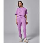 Nike Sportswear Phoenix Fleece Yüksek Belli Polar Kadın Mor Eşofman Altı FD0893