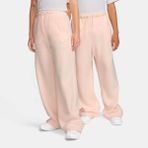 Nike Sportswear Plush Pack Wide Legs Kadın Sweatpants Kadın Geniş Paça Yüksek Bel Eşofman DV4361 - Pembe