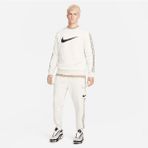 Nike Sportswear Repeat Swoosh Fleece Cargo Erkek Krem Eşofman Altı DX2030-072