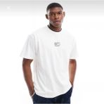 Nike Sportswear Swoosh Air Logo Short-Sleeve Erkek TIŞÖRT-HM0182-100 - Beyaz