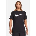 Nike Sportswear Swoosh Mens Tee Erkek Günlük Tişört Siyah - Siyah - Gri