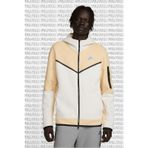 Nike Sportswear Tech Fleece Full Zip Hoodie Fermuarlı Kapüşonlu Sweatshirt Bej