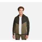 Nike Sportswear Tech Fleece Windrunner SS25 Full-Zip Hoodie Erkek Sweatshirt-Sportxoutlet - Haki