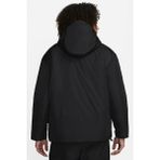 Nike Sportswear Therma-Fit Woven Tech+ Insulated Full-Zip Hoodie Erkek Ceket - XL - Siyah