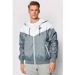 Nike Sportswear Windrunner Jacket Kapüşonlu Erkek Ceketi Beyaz Gri