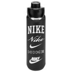 Nike Stainless Steel Recharge Straw Bottle 24 Oz Unisex Beyaz Çelik Antrenman Suluk N.101.3805.110.24
