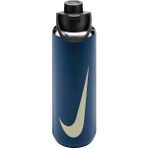 Nike Stainless Steel Recharge Straw Bottle 32 Oz Unisex Mavi Antrenman Suluk N.101.3800.487.32