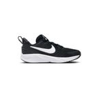 Nike Star Runner 4 NN (PS) Running Black White Elastik Bağcıklı Çocuk Yürüyüş Koşu Ayakkabısı Siyah